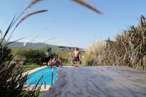 Alquiler Cabaña Bella Vista con vista a la Sierra de las Animas piscina climatizada